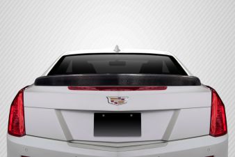 2012-2019 Cadillac ATS 2DR Carbon Creations V Look Rear Wing Spoiler - 1 Piece - 115878
