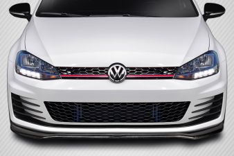 2015-2017 Volkswagen Golf GTI Carbon Creations Max Front Lip Under Spoiler - 1 Piece - 115910