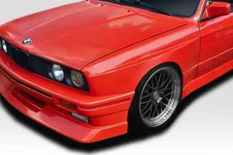 1984-1991 BMW 3 Series E30 Duraflex M3 Look Wide Body Front Fenders - 2 Piece - 116007