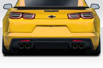 2016-2022 Chevrolet Camaro Duraflex GMX Rear Diffuser - 1 Piece (Quad exhaust) - 116036