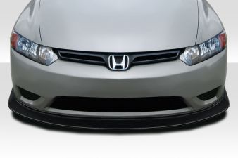 2006-2008 Honda Civic 2DR Duraflex MDF Front Lip Under Spoiler - 1 Piece - 116060