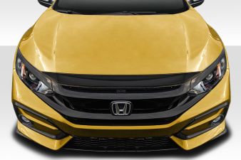 2016-2021 Honda Civic Duraflex EBS Hood Lip - 1 Piece - 116347