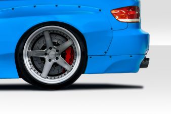 2007-2013 BMW 3 Series E92 E93 2DR Convertible Duraflex RBS Rear Bumper Add Ons - 2 Piece (Fits M-Sport Only) - 116394