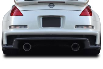 2003-2008 Nissan 350Z Z33 Couture Urethane N-3 Rear Bumper Cover - 1 Piece - 116413