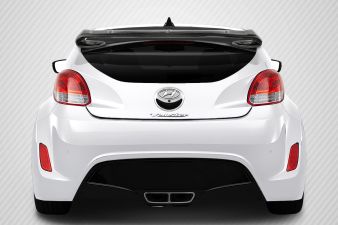 2012-2017 Hyundai Veloster Carbon Creations Sequential Wing Spoiler - 3 Piece (will not fit turbo models) - 116452
