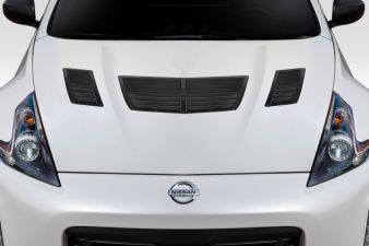 2009-2020 Nissan 370Z Z34 Duraflex GT1 Hood Vents - 3 Piece - 116508