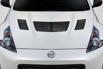 2009-2020 Nissan 370Z Z34 Carbon Creations GT1 Hood Vents - 3 Piece - 116509