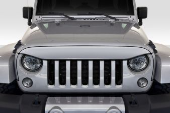2007-2018 Jeep Wrangler JK Duraflex Hawkley Light Brow - 1 Piece - 117166