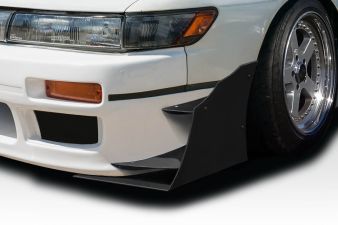 1989-1994 Nissan Silvia S13 Duraflex D1 Sport Canards - 6 Piece - 117749