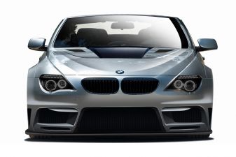 2004-2010 BMW 6 Series E63 E64 2DR Convertible AF-2 Wide Body Front Bumper Cover (GFK) 1PC - 109264
