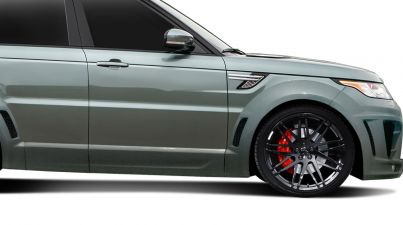 2014-2015 Land Rover Range Rover Sport Urethane AF-2 Wide Body Front Door Caps (PUR-RIM) 2PC - 112681