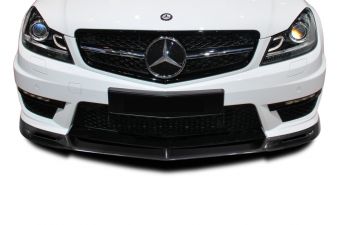 2012-2014 Mercedes C63 W204 Carbon AF-1 Front Spoiler 1PC (CFP) - 113756