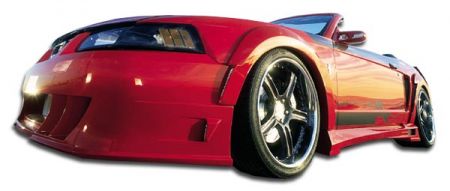 1999-2004 Ford Mustang Couture Urethane Demon Front Fender Flares 2PC - 104786