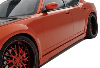 2006-2010 Dodge Charger Couture Urethane Luxe Wide Body Side Skirts Rocker Panels 2PC - 104813
