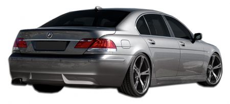 2006-2008 BMW 7 Series E65 E66 Urethane Eros Version 1 Rear Lip Under Spoiler Air Dam 1PC - 106906