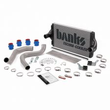 Intercooler System W/Boost Tubes Large Aluminum 99.5-03 Ford 7.3L Banks Power - 25973