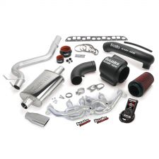 PowerPack Bundle Complete Power System W/AutoMind Programmer Chrome Tip 00-03 Jeep 4.0L Wrangler Banks Power - 51333