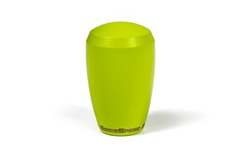 Standard Shift Knob Stainless Steel Neon Green M12x1.25 Manual For Subaru GrimmSpeed - 380004