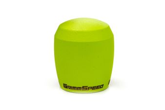 Stubby Shift Knob Stainless Steel Neon Green M12x1.25 Manual For Subaru/Ford GrimmSpeed - 380005
