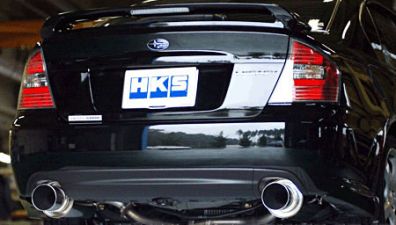 2003-2009 Subaru Legacy B4 HKS Silent Hi-Power Exhaust System - 31019-AF021