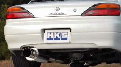 1999-2002 Nissan Silvia HKS Silent Hi-Power Exhaust System - 31019-AN017
