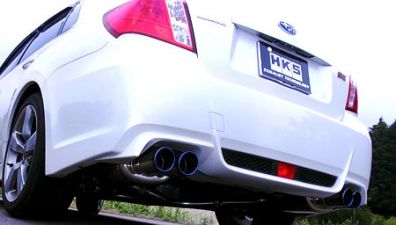 2011-2013 Subaru Impreza STi Sedan HKS LegaMax Premium Exhaust System - 31021-AF