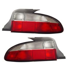 1996-2002 BMW Z3 Tail Lights Red/Clear  - 03-BZ96TLRC