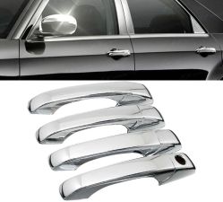 2004-2010 Chrysler 300 Base/C Door Handle Covers Chrome  - 1-DH-C300C