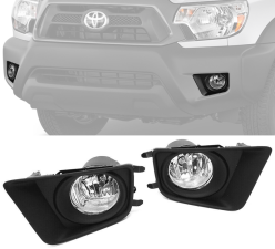 2012-2015 Toyota Tacoma Fog Lights w/Switch & Wiring Kit  - 12-TY531-B2B