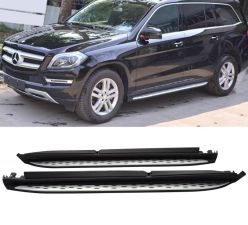 2013-2019 Mercedes Benz GL X166 OE Style Running Board Side Step Bars  - 5-RB-MBGL45013-LED