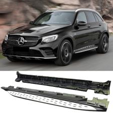 2016-2017 Mercedes Benz GLC GLC300 X253 Running Board Side Step Bars  - 5-RB-MBX253