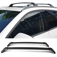 2017-2018 Mazda CX-5 OE Style Cross Bar Roof Rack Black Aluminum - 5-RRCB-MCX517OE