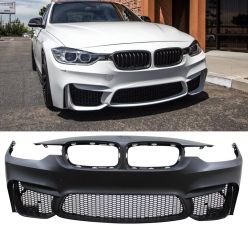 2012-2018 BMW 3-Series F30 Polypropylene M3 Style Front Bumper  - 8-FB-M3F30-1213-MS