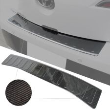 2019 Toyota Corolla 5DR Hatchback Carbon Fiber Rear Bumper Sill Plate  - 9-OT-0109