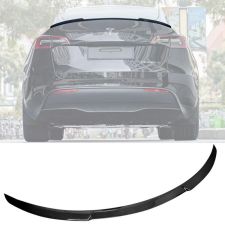 2020-2021 Tesla Model Y ABS IKON Style Trunk Spoiler/Wing Gloss Black  - AST-TSLY20IKV2-GBK