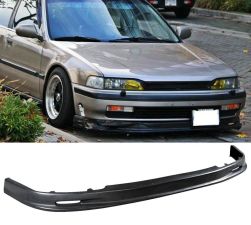 1990-1993 Honda Accord Polypropylene Mugen Style Front Bumper Lip  - BLF-HA94MU-PU_90-93ACCORD