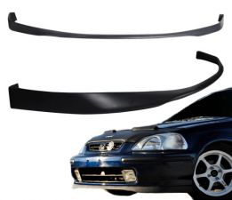 1996-1998 Honda Civic Front Bumper Lip SIR Style Poly-Urethane - BLF-HC96SIR2-PU