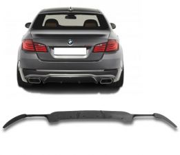 2010-2013 BMW F10 5-Series Rear Bumper Lip Ac-S Style Poly-Urethane - BLR-BF10A-