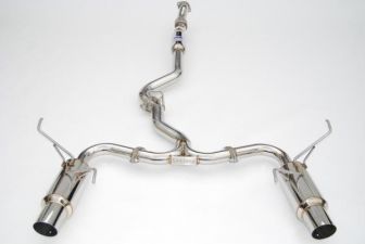 2008-2013 Subaru WRX / STI 4DR Invidia N1 Twin Outlet Tip S.S. Cat-Back Exhaust 