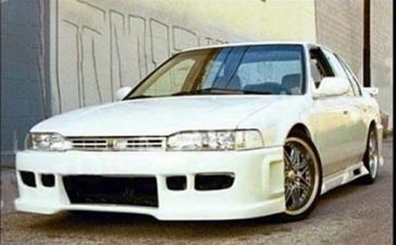 1990-1993 Honda Accord BW Spec Style Polyurethane Front Bumper - 37-2074