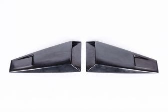 2005-2009 Ford Mustang K Spec Style Polyurethane Window Scoops - 37-2224