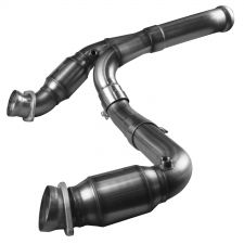 2010-2013 GMC Sierra 1500 4.8L/5.3L V8 Kooks Green Catted Y Pipe 304 Stainless Steel - 28553300