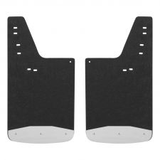 2008-2016 Ford F-250 Super Duty Textured Rubber Mud Guards Black Luverne Truck - 251123
