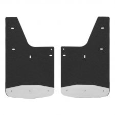 2015-2018 Chevrolet Colorado Textured Rubber Mud Guards Black Luverne Truck - 251510