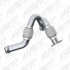 2003-2007 Ford F-250 Super Duty MBRP Exhaust FAL2313 Turbo Up Y-Pipe; Dual; AL- CARB EO# D-76. - FAL2313