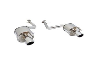 Lexus IS250 2014+ (2.6 V6) Axle Back Exhaust System (Stainless Tip) by Megan Racing - MR-ABE-LI14