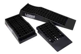 2-Piece Low Profile Drive-On Ramps (Set of 2) by Megan Racing - MR-RAMP-01