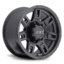 Sidebiter II 22X12 with 8X6.50 Bolt Pattern 4.750 Back Space Satin Black Mickey Thompson - 90000030365