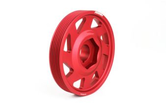 2017-2021 Honda Civic Type-R Touring Hatchback Crank Pulley by Perrin - PHP-ENG-100RD