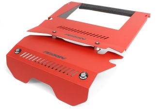 2015-2021 Subaru WRX Red Intercooler Shroud and Belt Cover Kit by Perrin - PSP-ENG-165RD